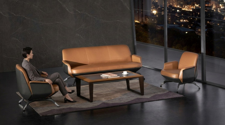 3-seater leather sofa set couch upholstery set modern