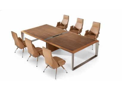 Meeting conference tables design luxury office furniture meeting 7-piece.