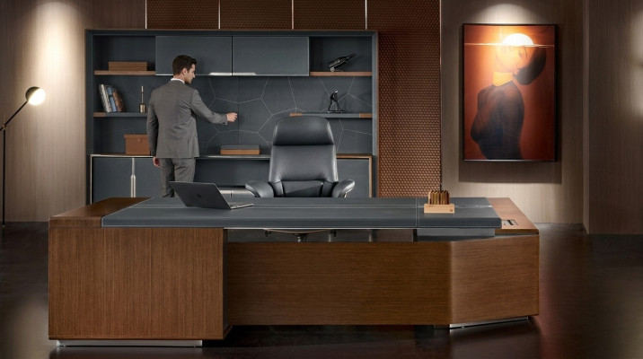 Corner desk office executive room furniture design desks decor practice