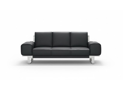 Sofa Leather Sofa Upholstered Seat 3-Seater Lounge Club Sofas Couches Leather Three-Seater New