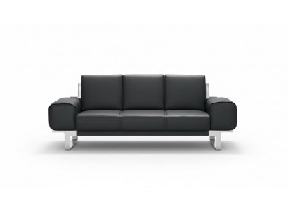 Sofa Leather Sofa Upholstered Seat 3-Seater Lounge Club Sofas Couches Leather Three-Seater New