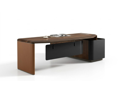 Desk design office furniture furnishings table executive boss corner desks