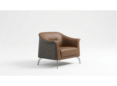 Armchair Leather TV Couch 1 Seater Sofa Relax Luxury Upholstery Single Seater