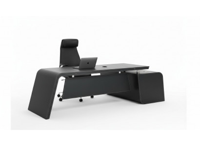 Corner desk chair office furniture executive room furniture 2-piece set tables