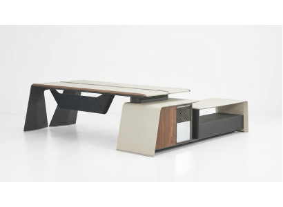 Corner desk office executive setup room furniture design desks
