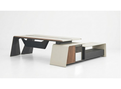 Corner desk office executive setup room furniture design desks