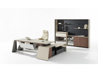 Office furniture study office furniture table cabinet armchair 3-piece set