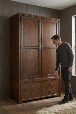 Cabinet Wardrobe Classic Wardrobes Wardrobe New Country Style