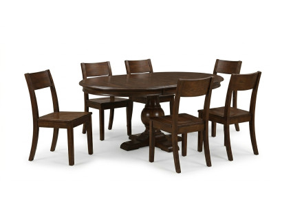 Complete Dining Table Set 6x Chairs Dining Room Set Dining Group Wood Table Tables 7-piece