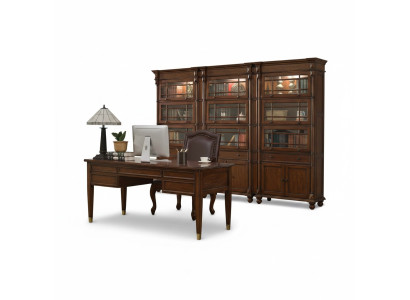 Desk set office furniture table executive chair cabinet furnishings new 5pcs.
