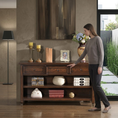 Sideboard wooden dresser 140cm sideboard low boards living room cabinet dressers new