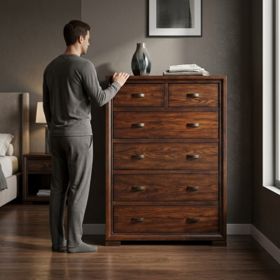 Dresser Dressers Sideboards 6 Drawers Tall Cabinet Sideboard