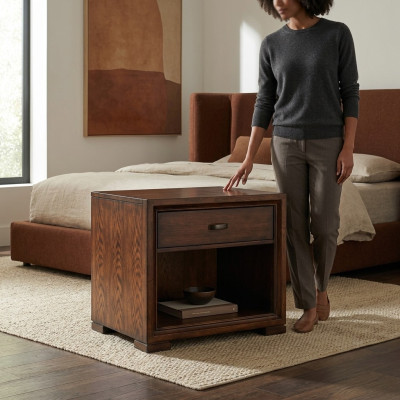 Bedside table 1x night tables console table console cabinet bedroom dresser