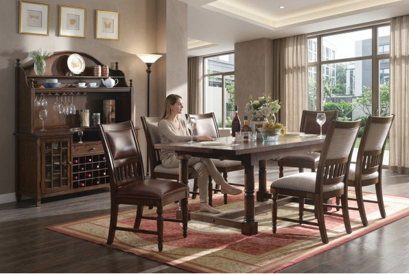 Dining table set table 6 chairs chair set dining room design sets