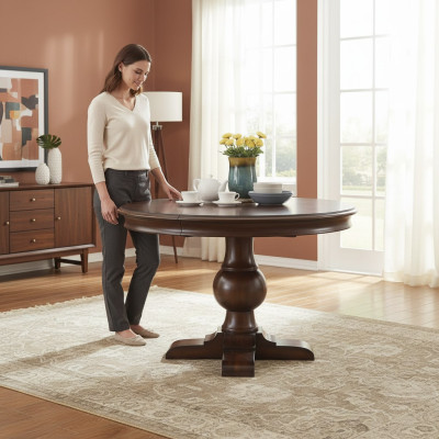 Round table dining table round tables designer furniture dining room wood furniture
