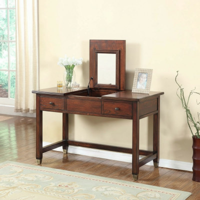 Wooden table console, console tables, makeup console table, tables, furniture.
