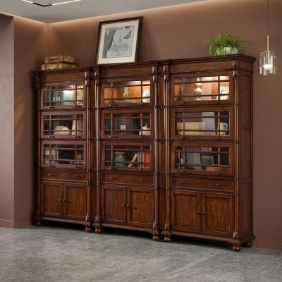 Set of 3 showcase cabinets display cabinet living room display cupboards designer
