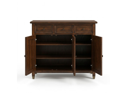 Shoe cabinet 3 compartments shoe rack shelf brown shoe tilting cabinet shoe chest of drawers chest of drawers