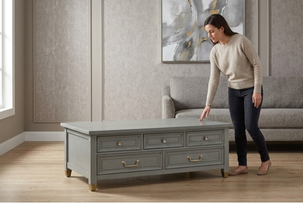 Noble coffee table, classic sofa, living room table, side table, period of promoterism (Gründerzeit).