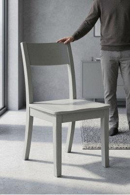 Dining Room 1x Chair Real Chairs Armchair Modern Wood Designer Reclining Seat