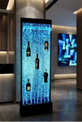 LED regal bar water wall column partition wall water walls bar counter
