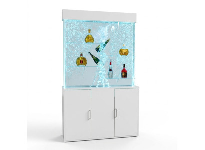 Office partition water wall column water walls partition walls shelf