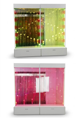 Modern decorative partition water walls LED water wall illuminated wall