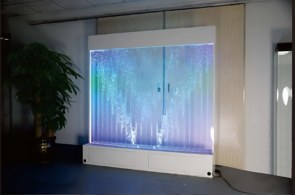 Extravagant Ideas Club Living Room House Water Wall LED