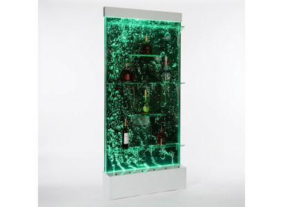 Led bar shelf cabinet water wall column walls waterwall partition