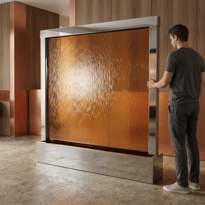 Water wall panel LED water wall water bubble wall water wall