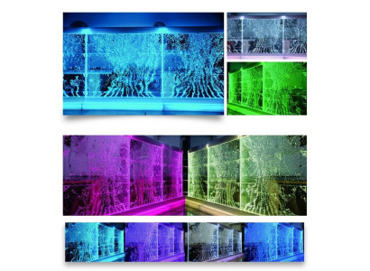 LED water wall bar shelf column water columns counter shelves partition