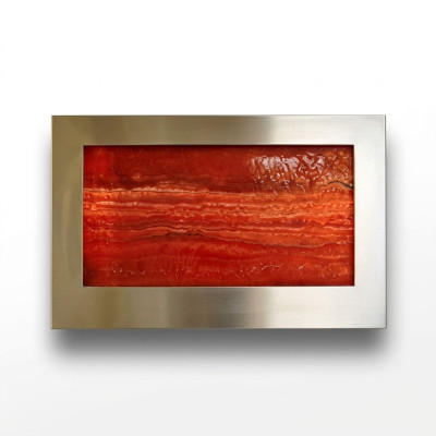 LED Water Wall Designer Water Column Waterfall Picture Frame 90x60