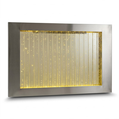 LED water wall design, water columns waterfall picture wall aquarium