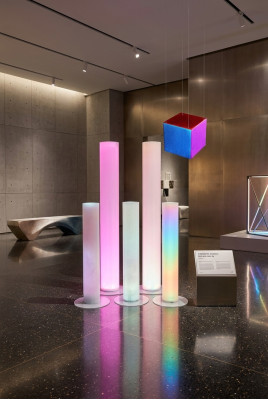 LED Cube Children's Toy Learning Cube Color-Learning Light Cube Decoration Deco
