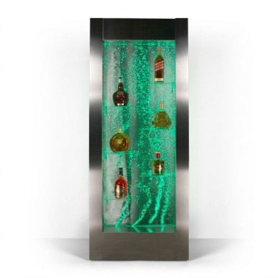 LED water wall bar shelf column water columns decor counter shelves designer