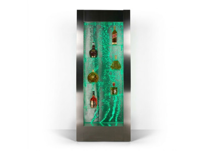 LED water wall bar shelf column water columns decor counter shelves designer