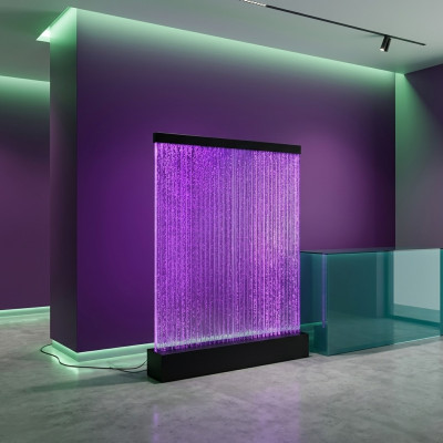 Wall panel partition wall water wall LED water wall decor design illuminated