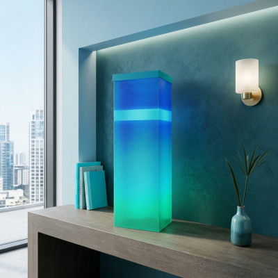 Water Wall LED Bar Shelf Column Water Column Counter Designer Illuminated
