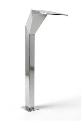 Pool waterfall fountain stainless steel water features decoration installation