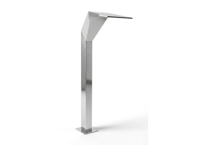 Pool waterfall fountain stainless steel water features decoration installation