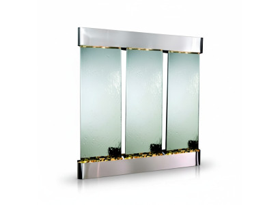 LED water wall design water columns waterfall picture frame 56*117