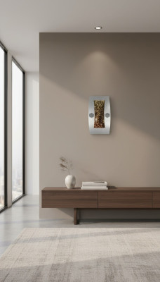 LED water wall design water column waterfall picture frame 50x80
