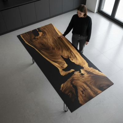 Luxury Tables Dining Table River Table Solid Tables 240x100 River Table Real