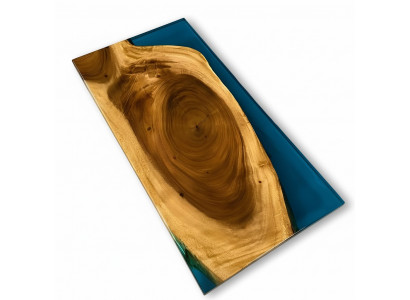 Coffee table river table, epoxy resin, solid tables 121x61, river table real
