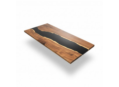 Dining Table River Table Solid Tables 201*81 River Table Real Wood Epoxy Resin