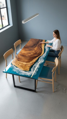 Side table coffee table epoxy furniture designer table epoxy resin tables