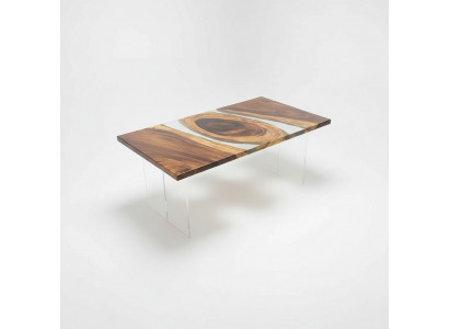 Solid Wood Furniture Dining Table Epoxy Resin Real Epoxy Table Casting Resin