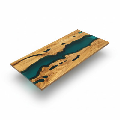 River tables dining table design table modern furniture 180x80 epoxy resin