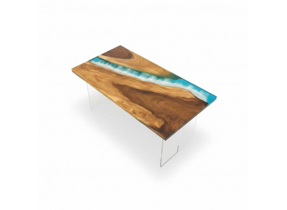 Tables Dining Table Design Table Modern Sea River Furniture 161x81 Epoxy