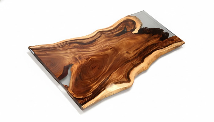 Epoxy Resin Dining Table River Table Real Wood Solid Tables 200x90